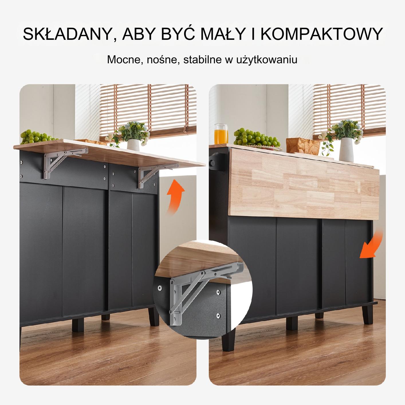 Wyspa Kuchenna z Szufladą i Szafką na Śmieci - obrazek 3