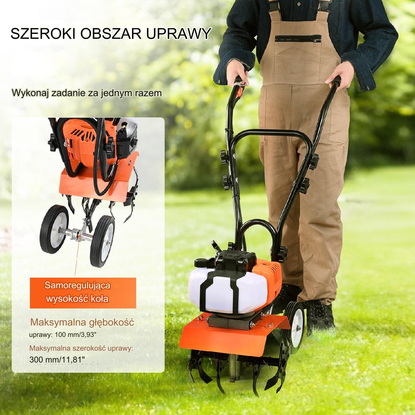 Glebogryzarka z Napędem Gazowym 43 CC - obrazek 4