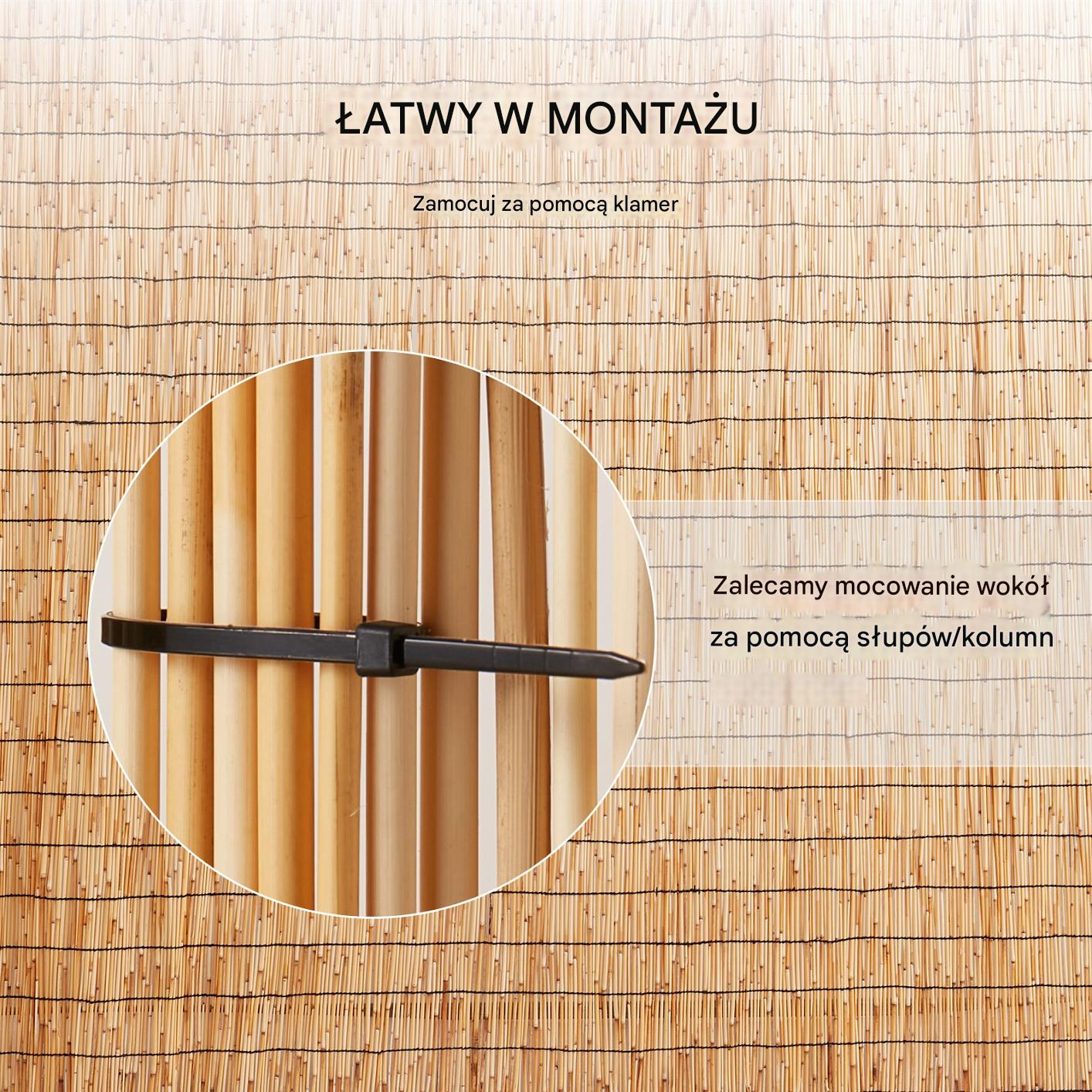Mata trzcinowa 5 x 1,2 m - obrazek 5