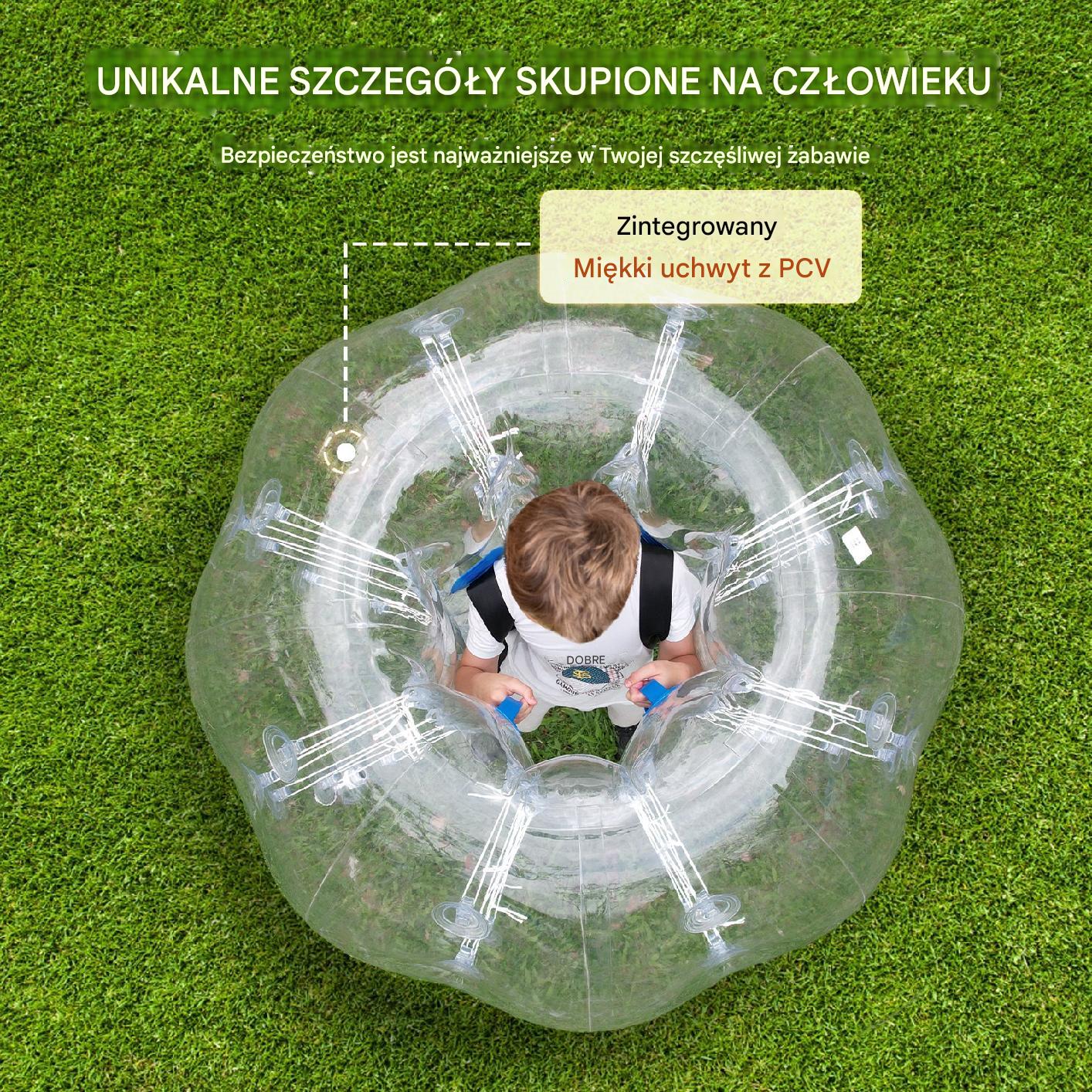 Piłka do Zabawy Przeźroczysta Nadmuchiwana - obrazek 4