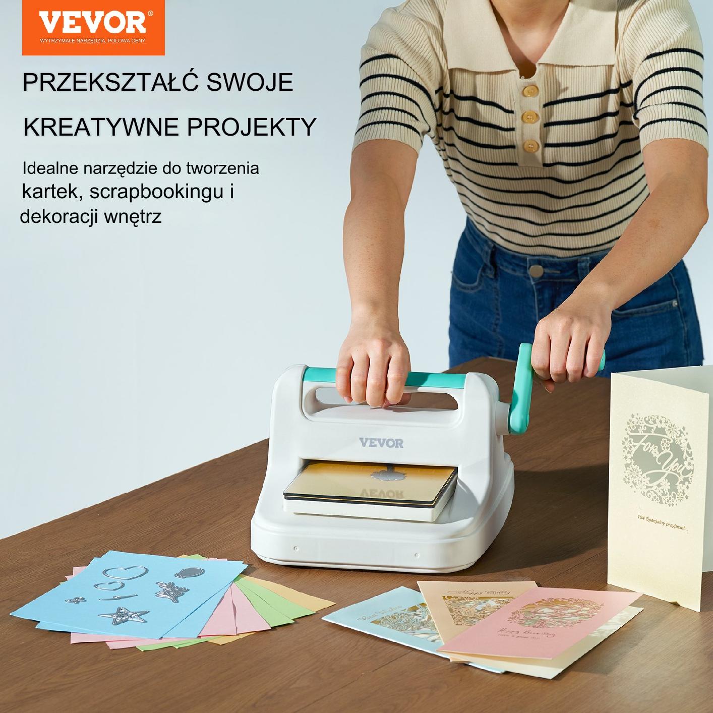 Dziurkacz Ozdobny do Papieru Maszyna do Wycinania i Tłoczenia – 160 mm - obrazek 7