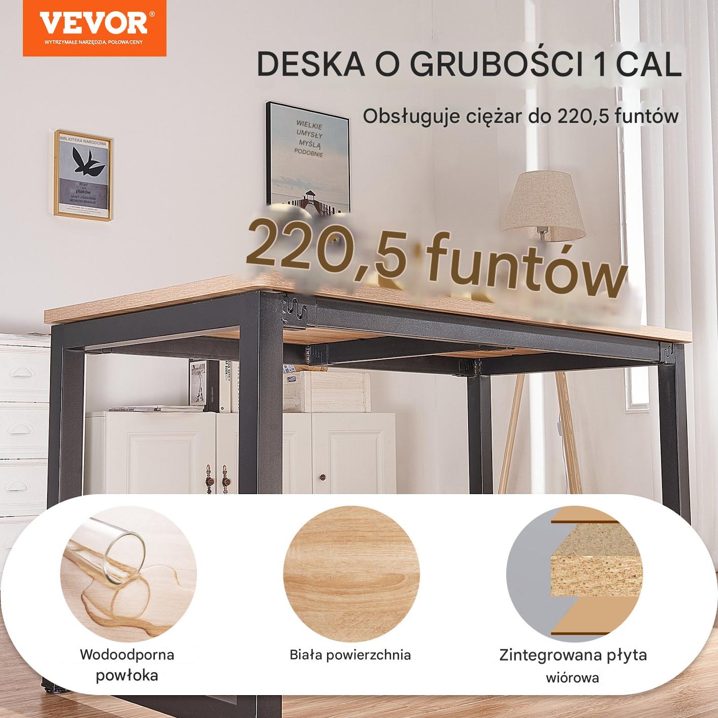 Blat Meblowy Kuchenny Roboczy z Płyty Wiórowej 180x80 cm - obrazek 7