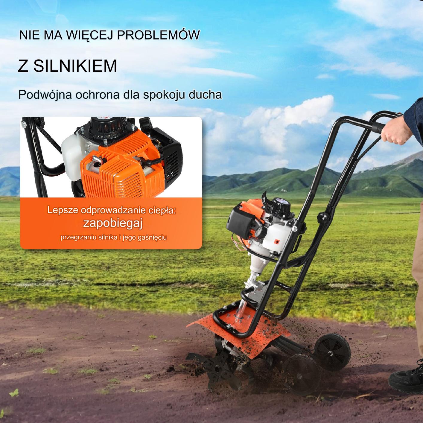 Glebogryzarka z Napędem Gazowym 38 CC - obrazek 6