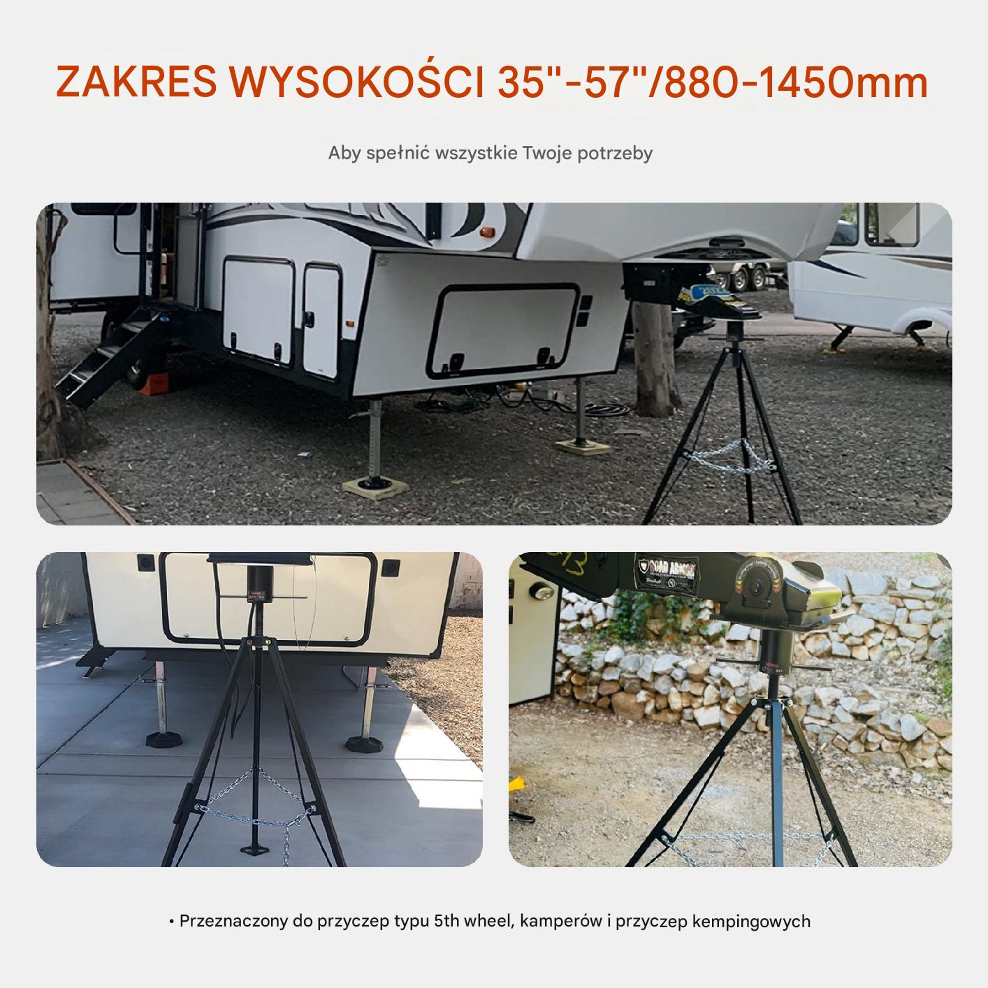 Stopa podpora podkładka do przyczepy kempingowej kampera do 2267 kg - obrazek 7