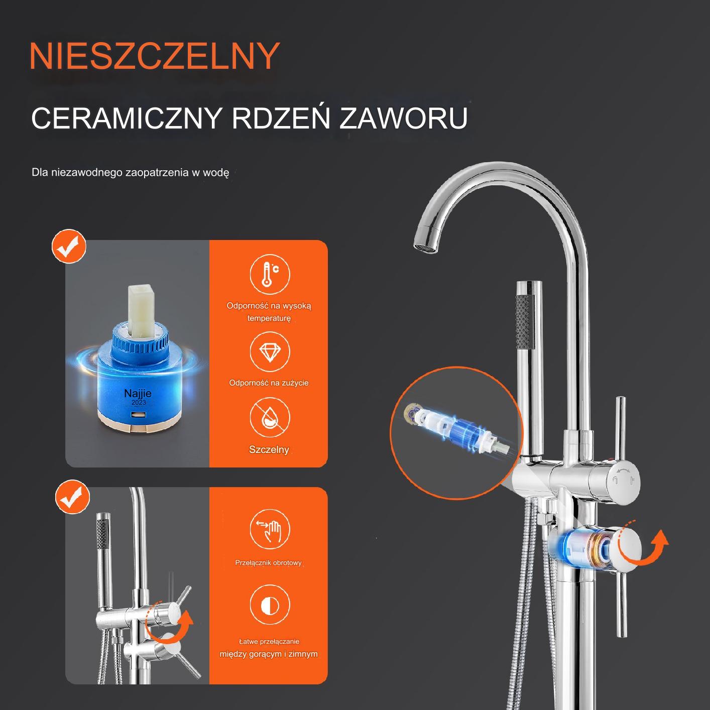 Wolnostojąca Bateria Wannowa - obrazek 4