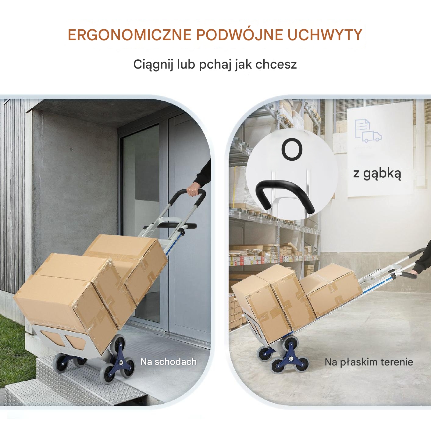 Składany Wózek Ręczny 250 kg - obrazek 5