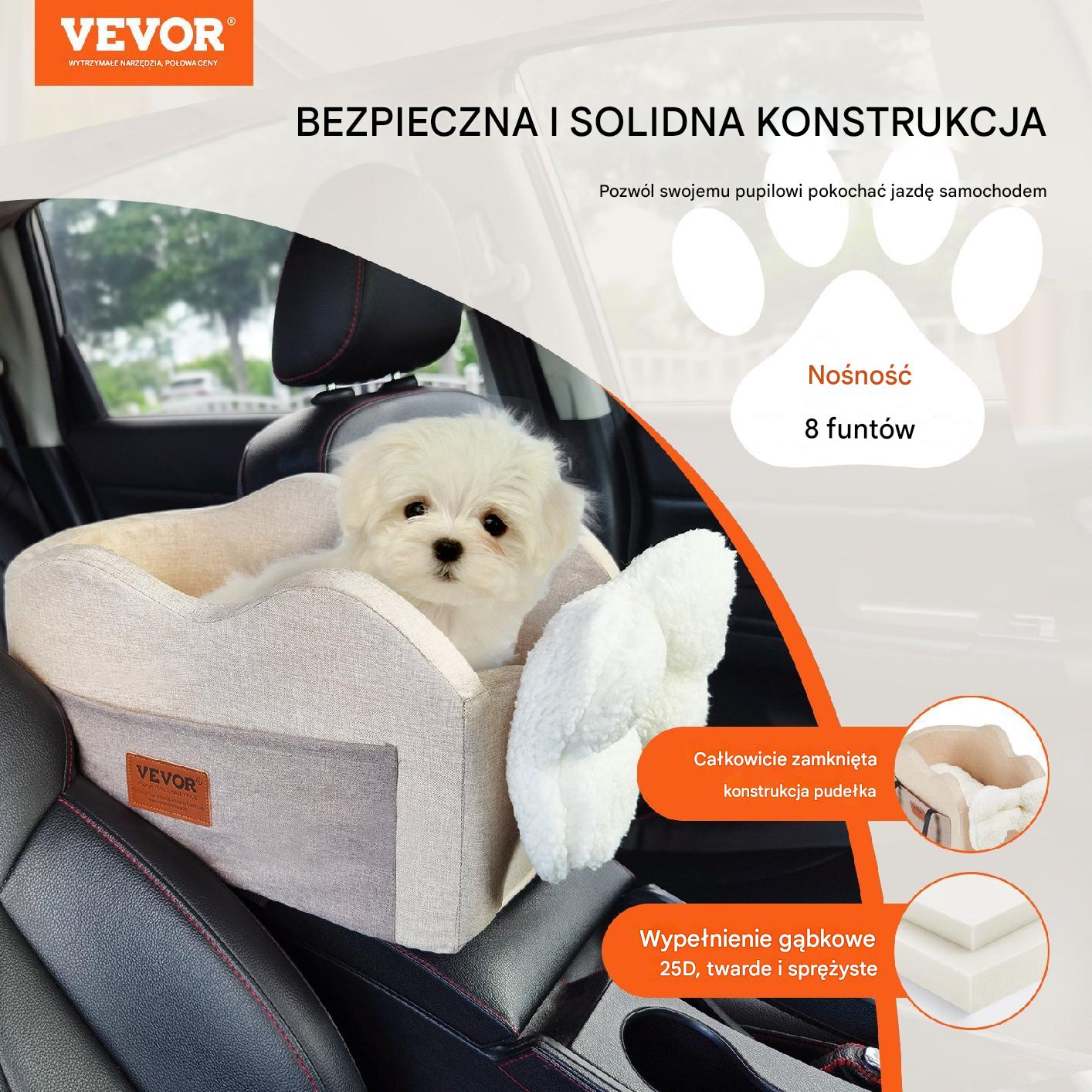 Fotelik Samochodowy dla Psa – 27 x 45 cm - obrazek 7