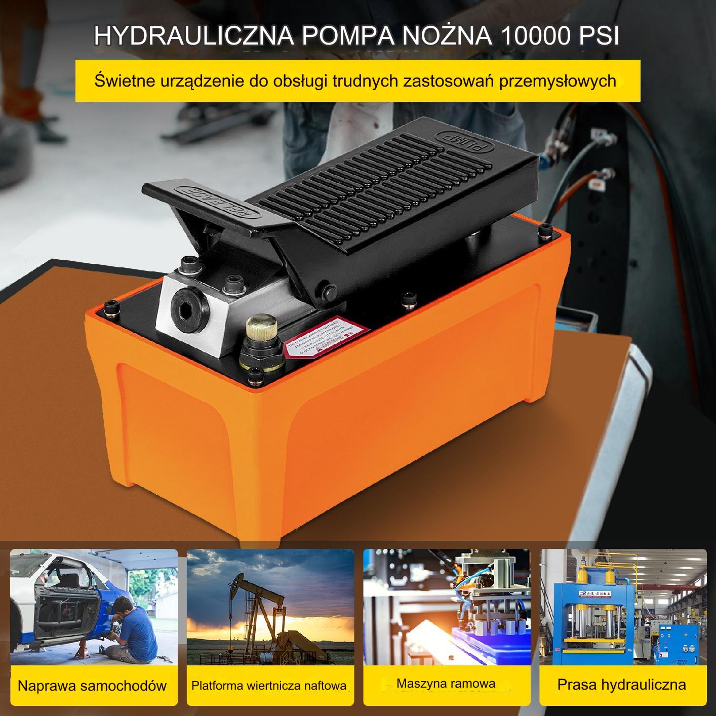 Pneumatyczna pompa hydrauliczna 700 bar 1.5 m - obrazek 7