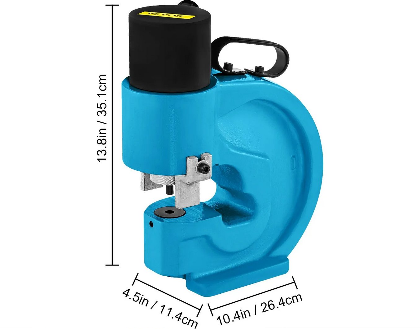Hydrauliczny dziurkacz wycinak do szyn 35T CH-70 – pompa elektryczna - obrazek 2