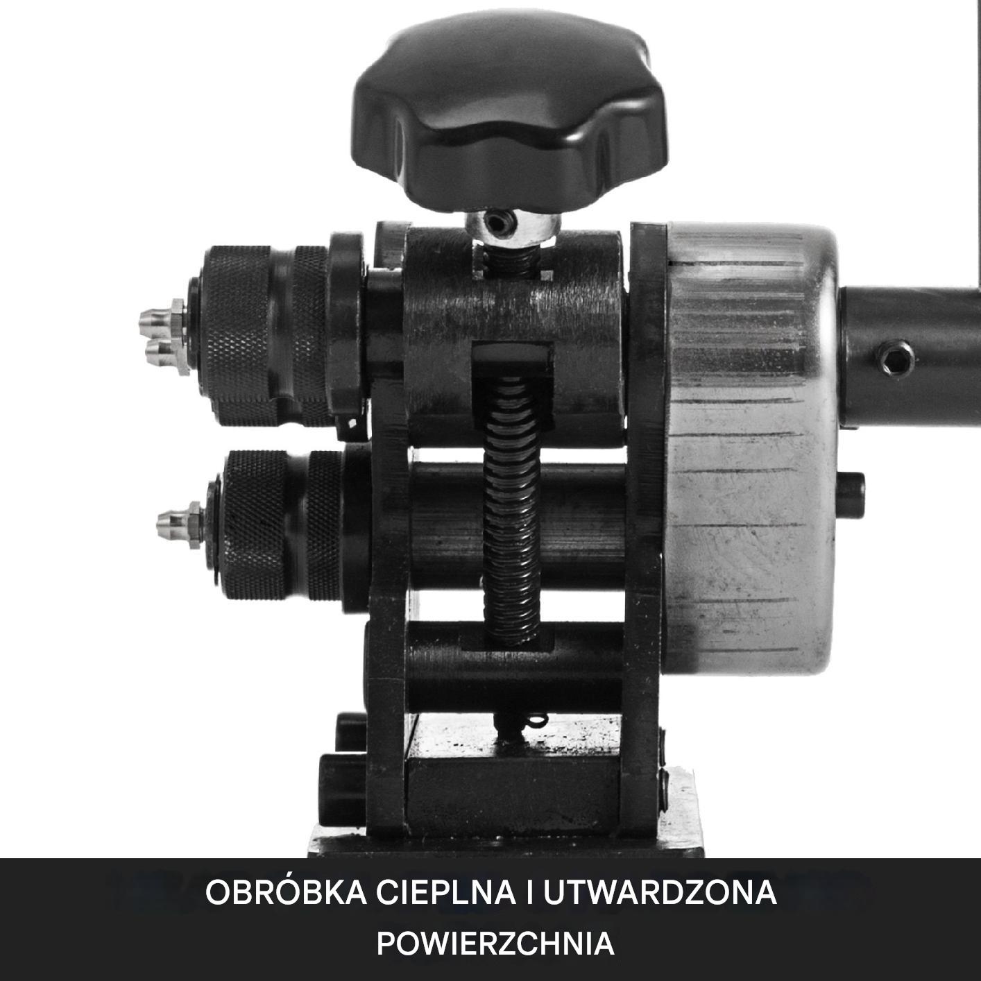 Ręczna giętarka pierścieni rur profili stalowa wałki 343 mm - obrazek 5