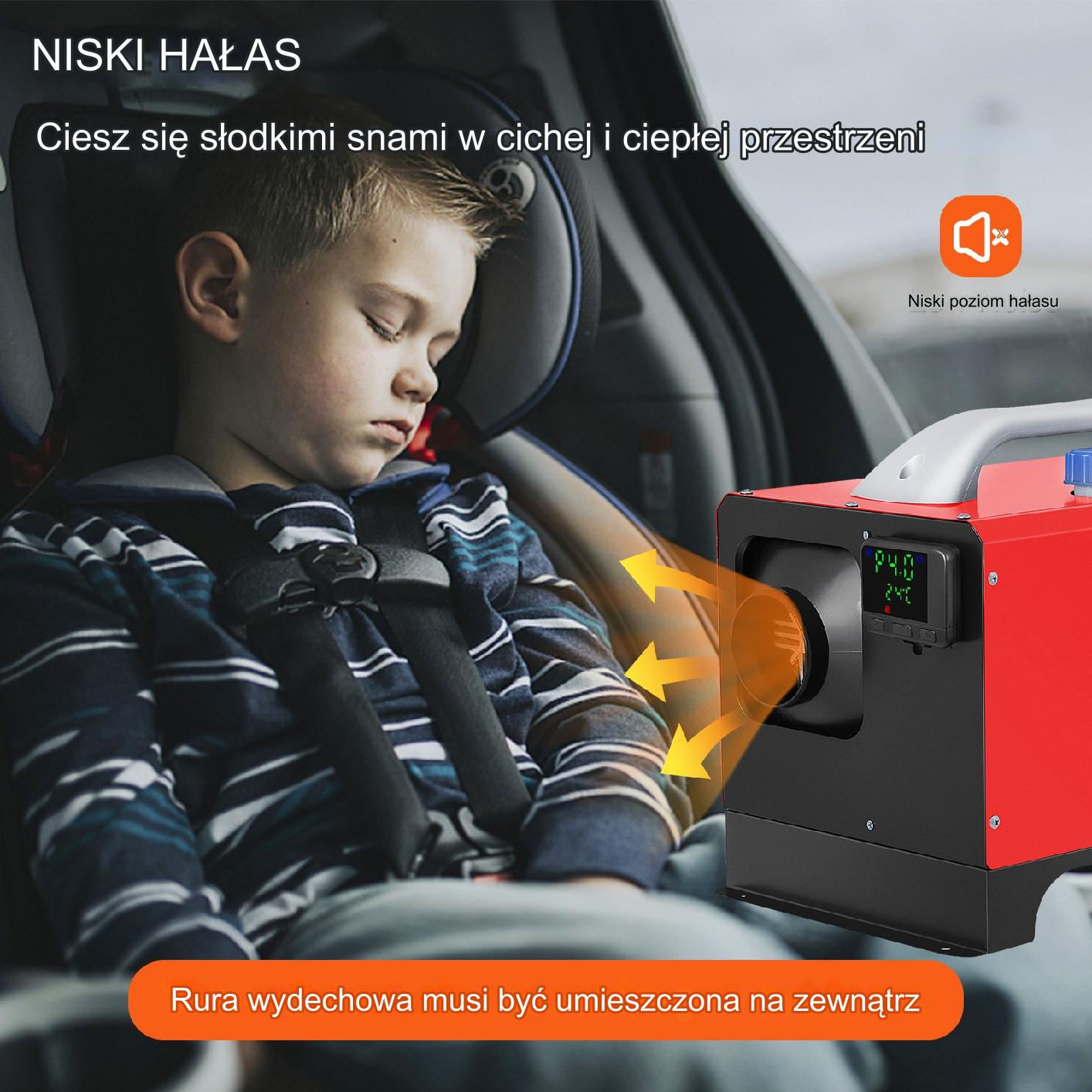 Nagrzewnica Powietrza Diesel Ogrzewanie Postojowe 12 V - obrazek 7