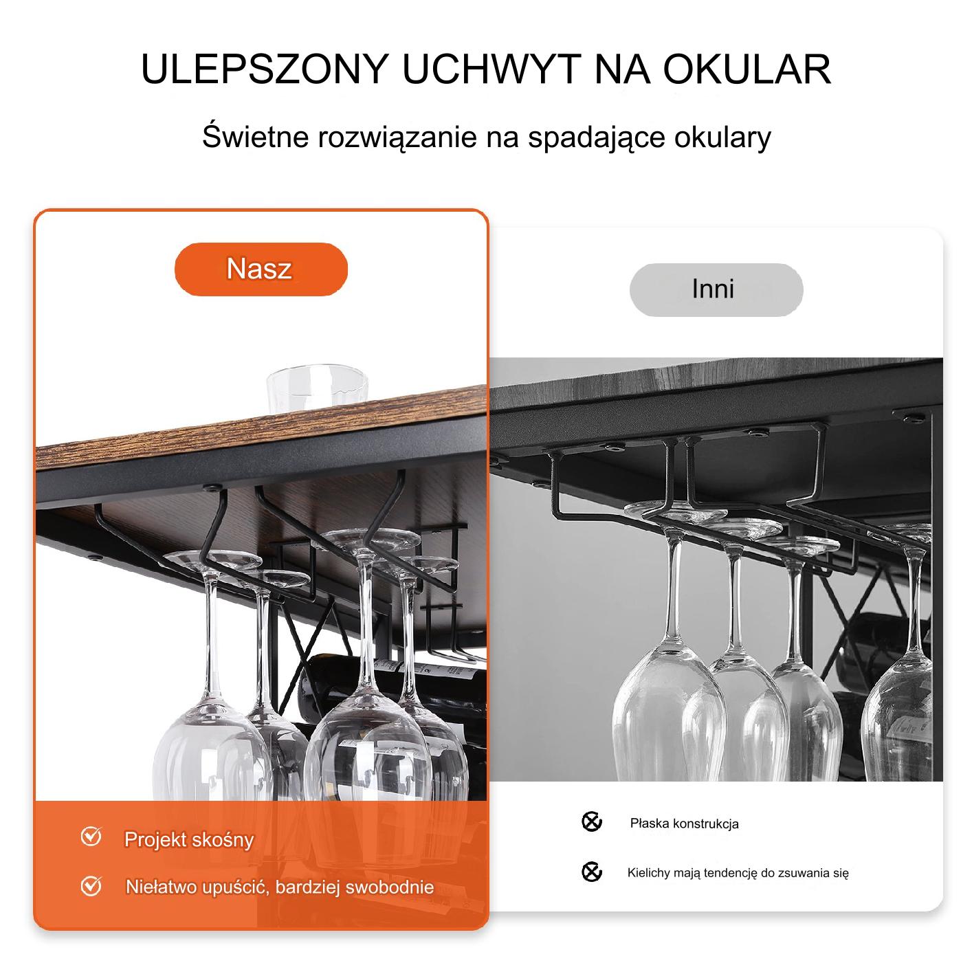 Przemysłowa Szafka Barowa do Salonu - obrazek 4