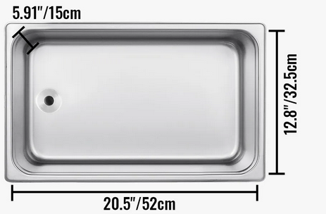 Myjka ultradźwiękowa 6L stal 304 grzałka timer do biżuterii i narzędzi - obrazek 2