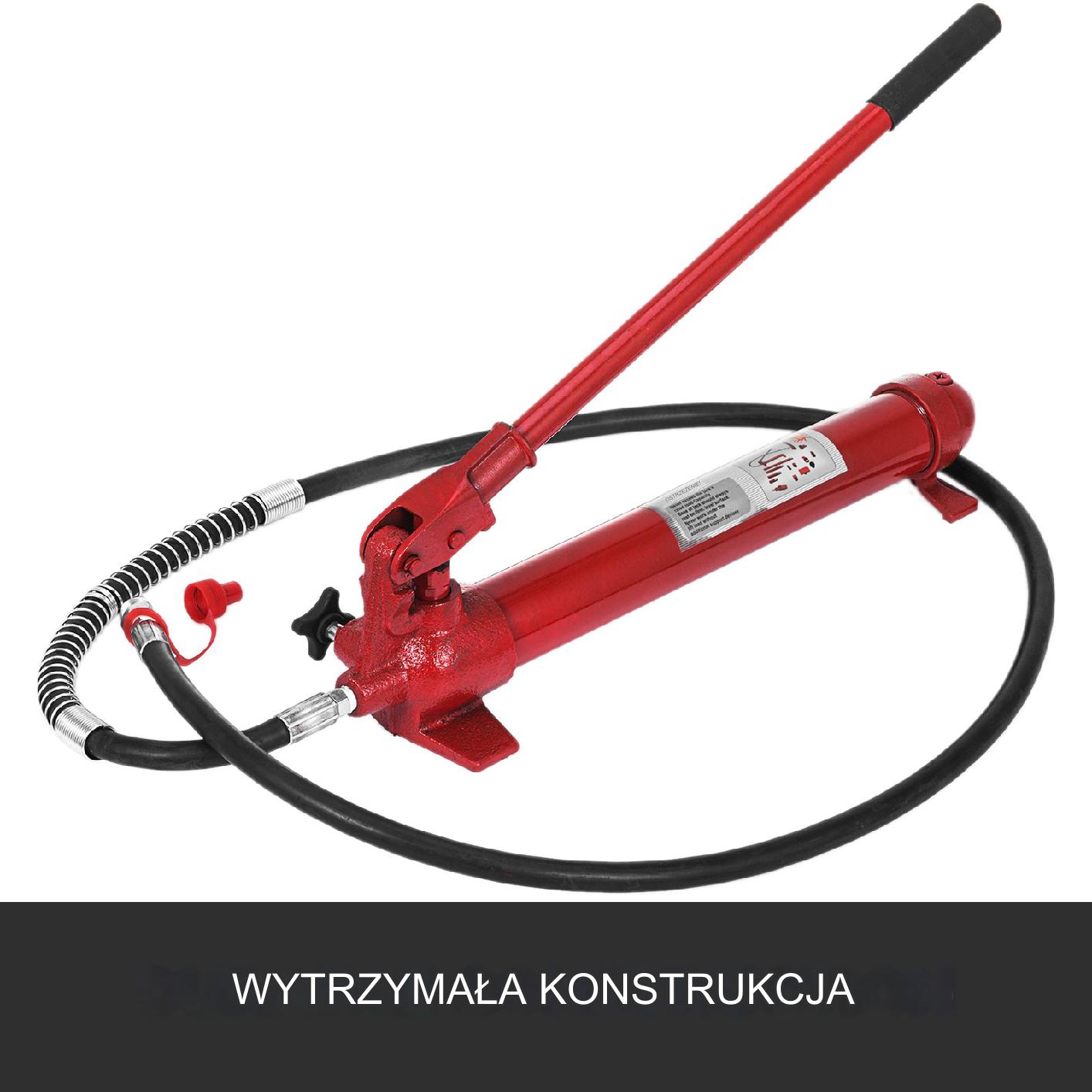 ROZPIERAK HYDRAULICZNY 10 TON BLACHARSKI SIŁOWNIK HAK SCIĄGAJACY ZESTAW - obrazek 4