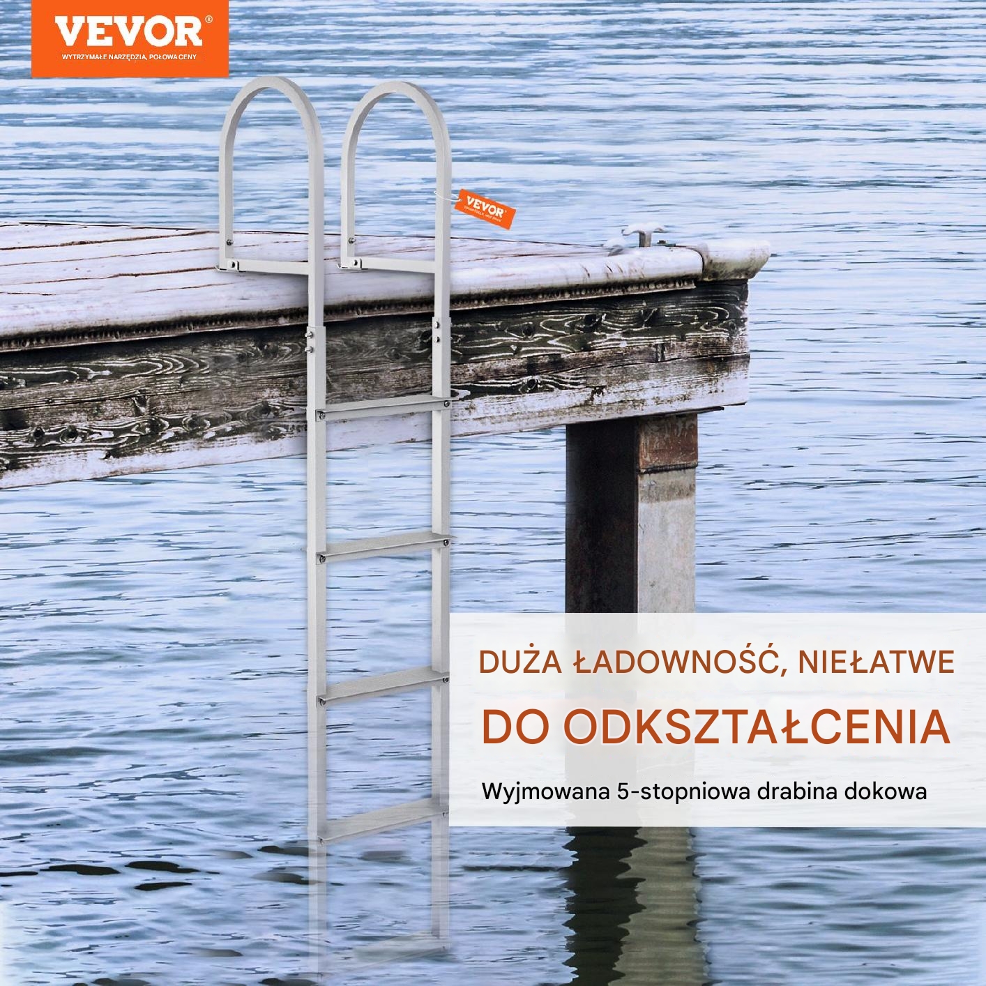 Drabina Dokowa Jachtowa 5 Stopni - obrazek 7