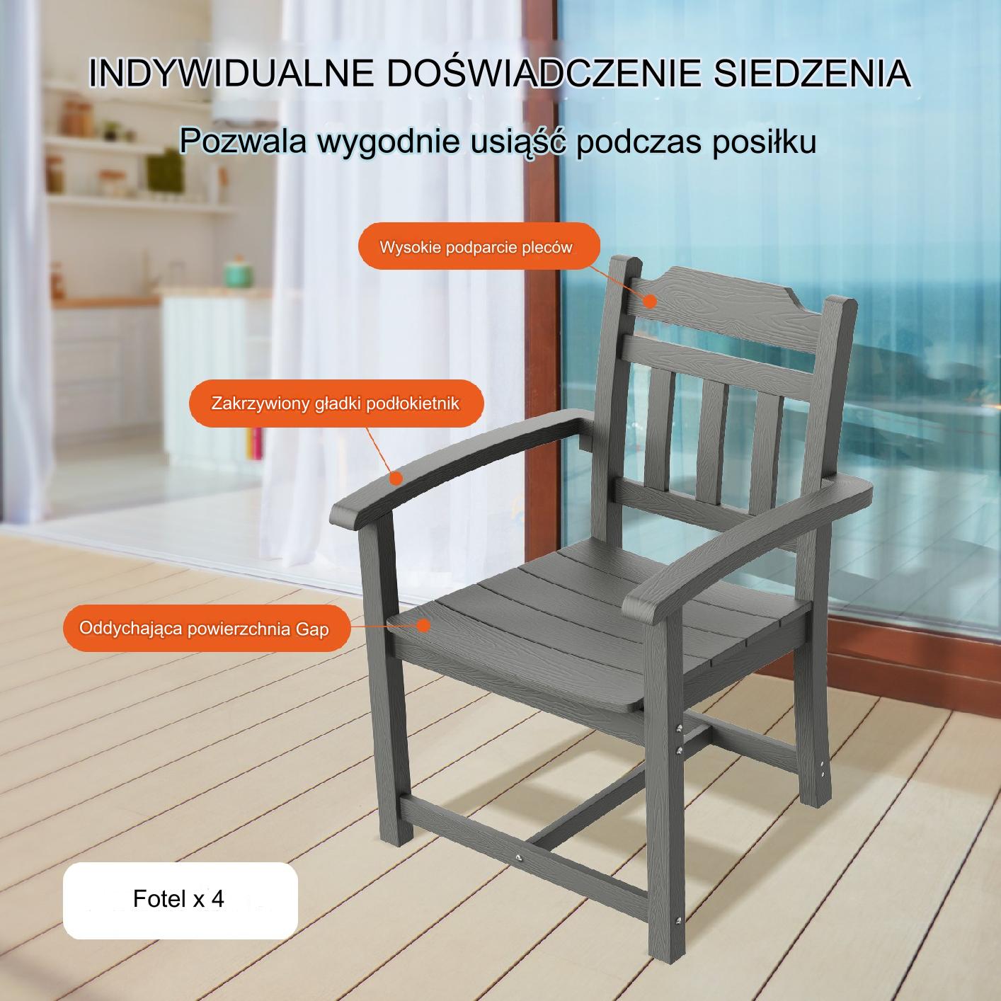 5-Częściowy Zestaw do Jadalni - obrazek 4