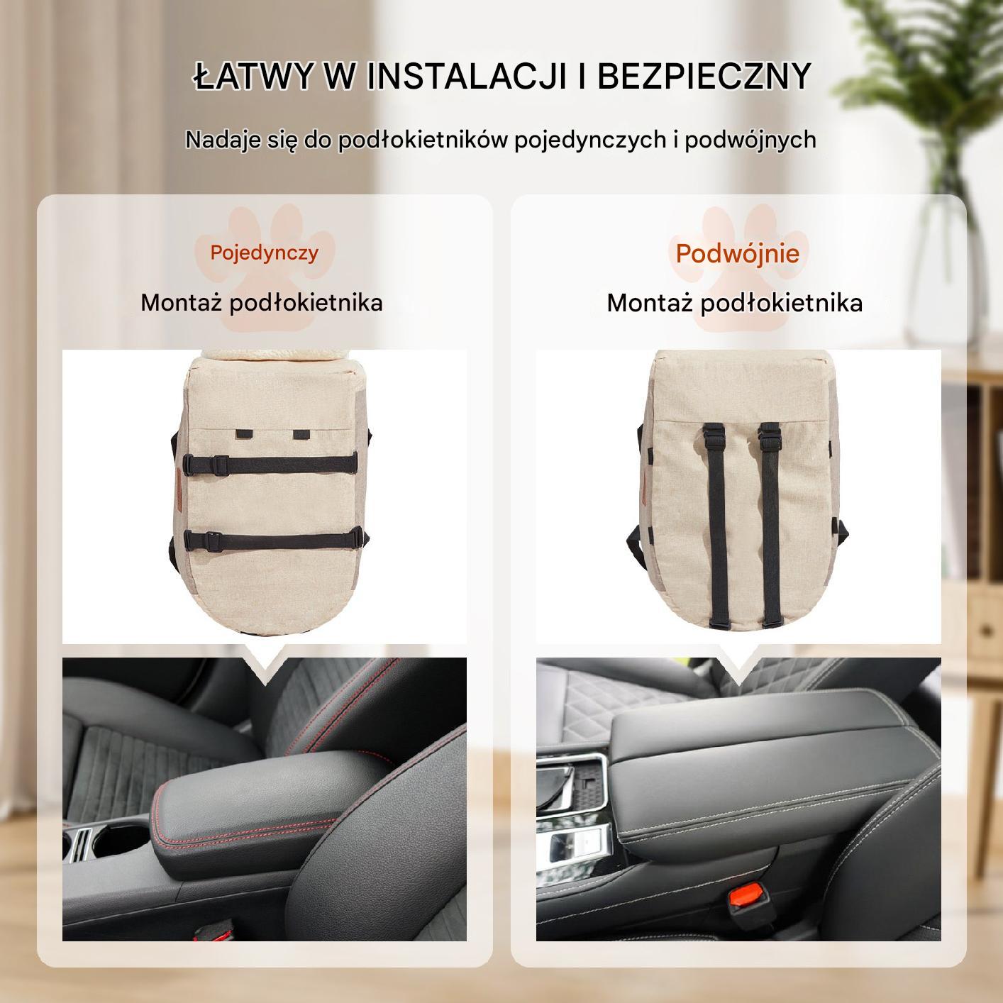 Fotelik Samochodowy dla Psa – 27 x 45 cm - obrazek 3