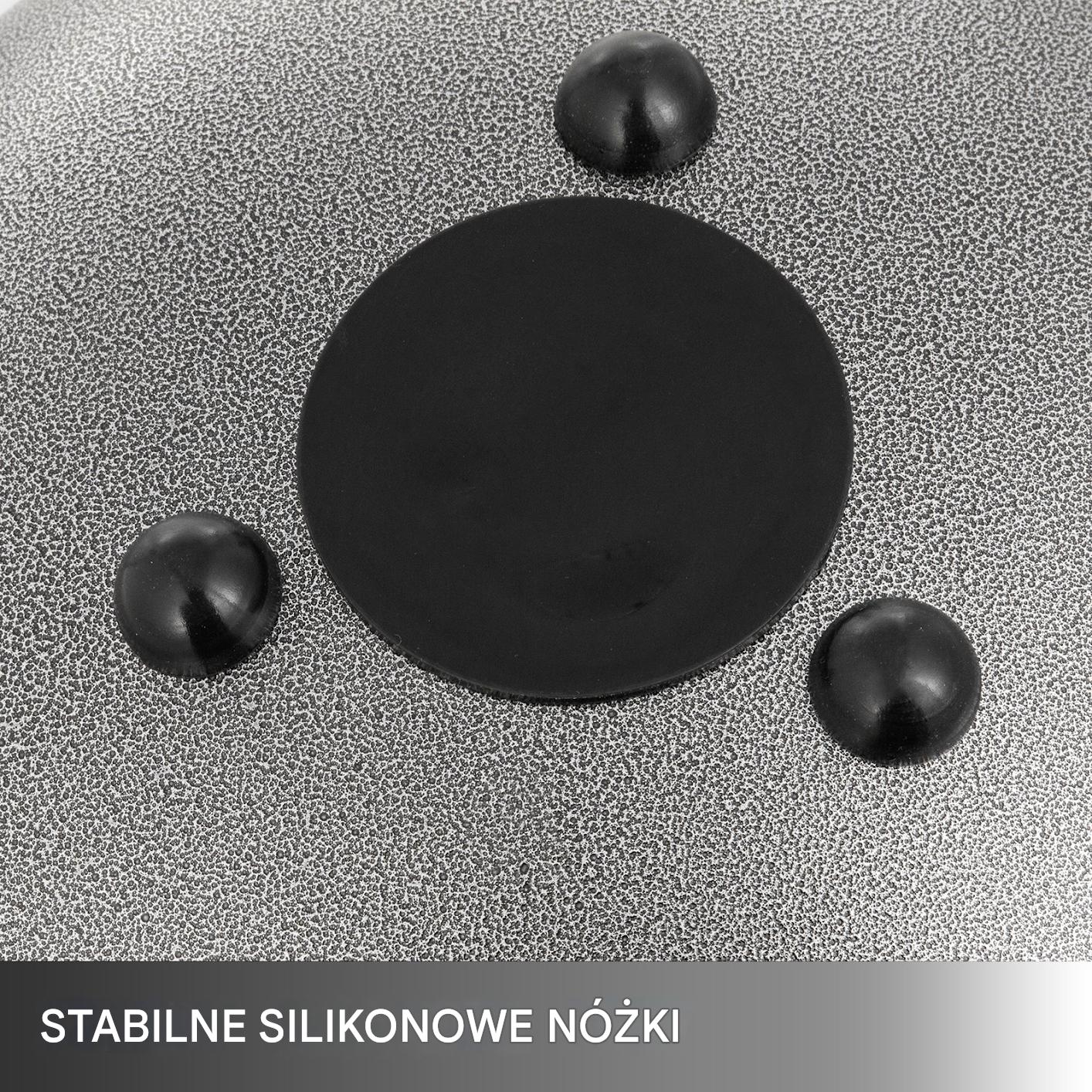 Bęben stalowy 13 tonów tongue drum z pałeczkami - instrument relaksacyjny - obrazek 3