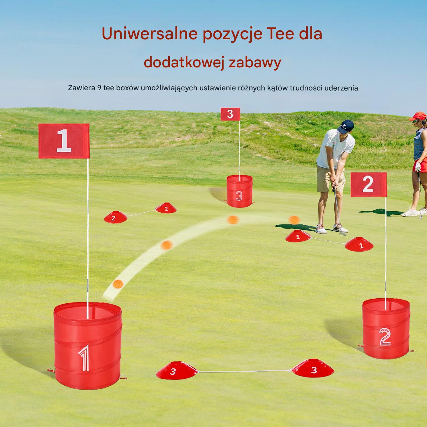 Zestaw Golfowy do Ogrodu - 9 Częściowy - obrazek 5