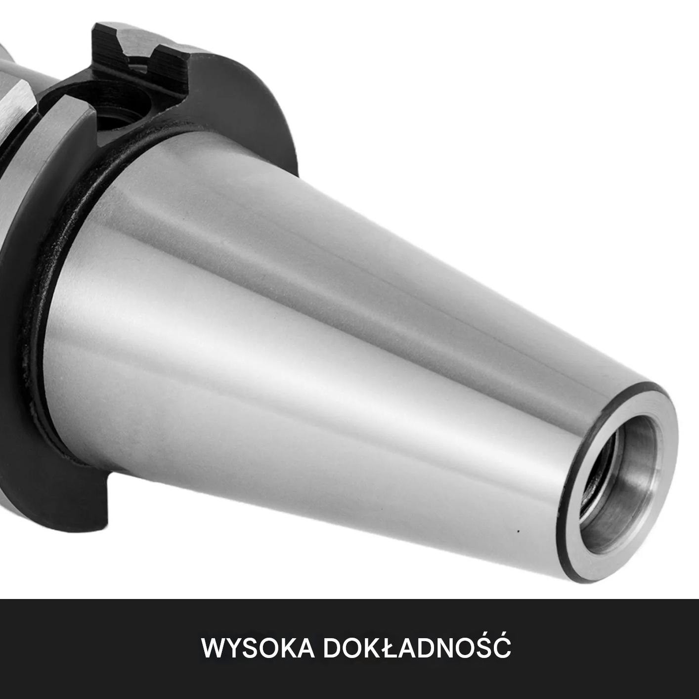 Uchwyt frezarski CAT40 ER32 zestaw 5 tulei – do tokarki i CNC grawerowania - obrazek 3