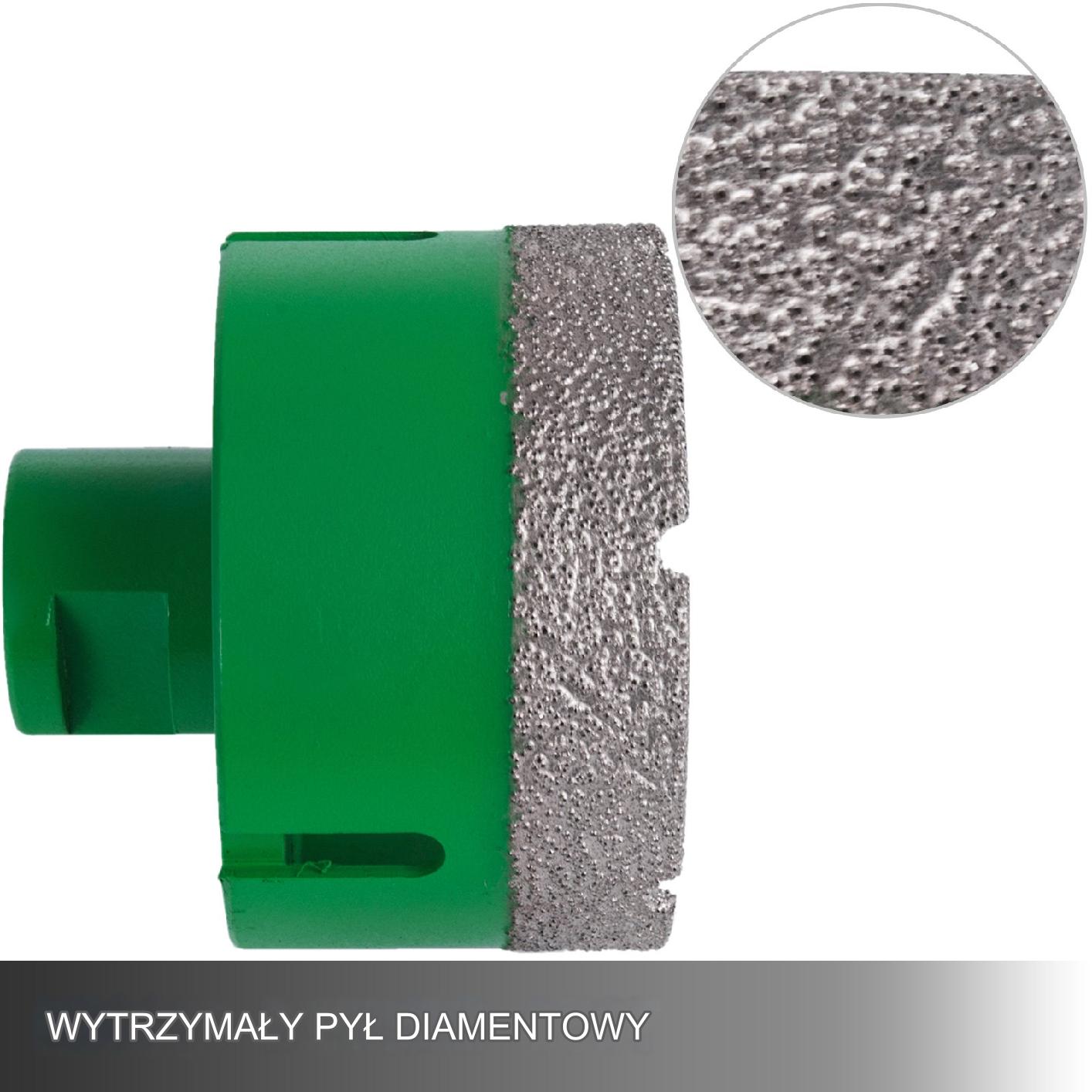 6-Częściowy Zestaw Diamentowych Wierteł do Otworów do Płyt - obrazek 5