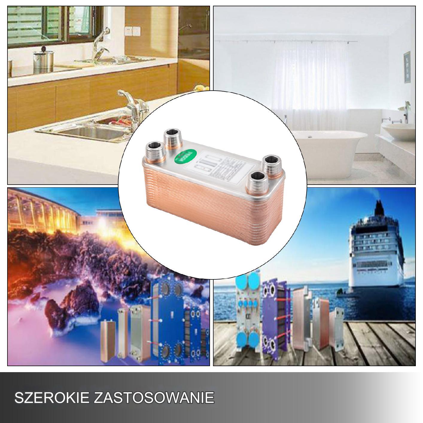 Wymiennik ciepła płytowy 30 płyt 3/4'' - obrazek 7