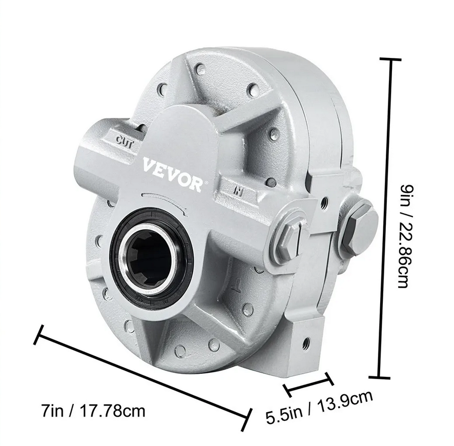 Pompa hydrauliczna 21 GPM 2250 PSI SAE12 do łuparki i przyczep - obrazek 2