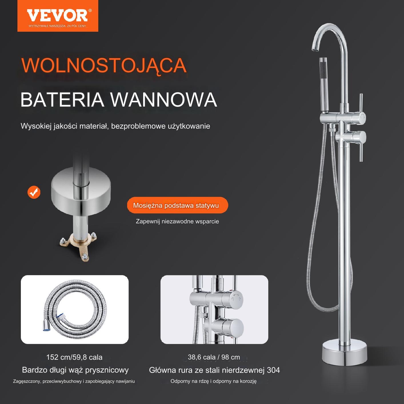 Wolnostojąca Bateria Wannowa - obrazek 7