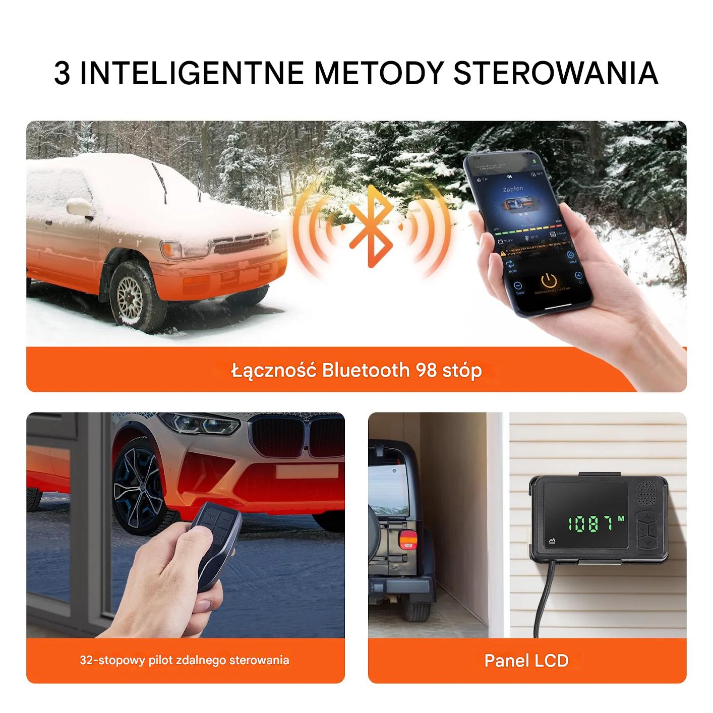 Nagrzewnica Diesel 12 V z Aplikacją Bluetooth - obrazek 4