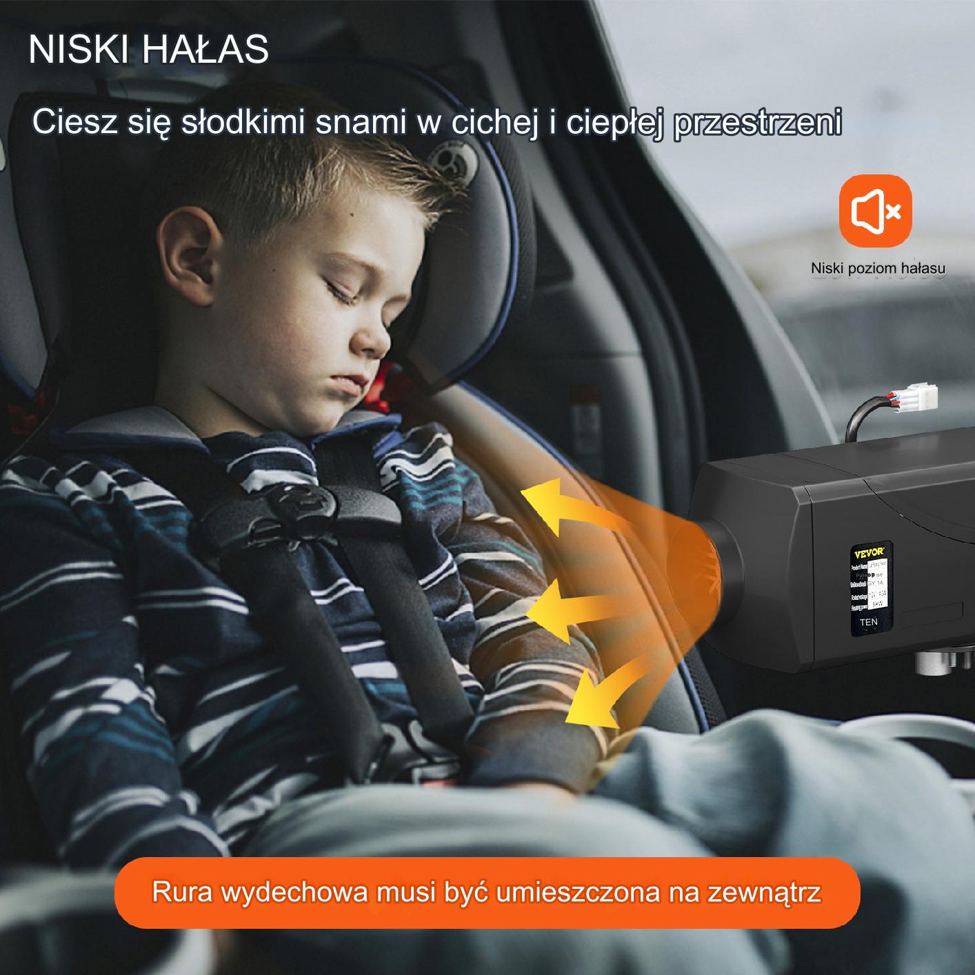Nagrzewnica Ogrzewanie Postojowe Diesel 12 V - obrazek 5