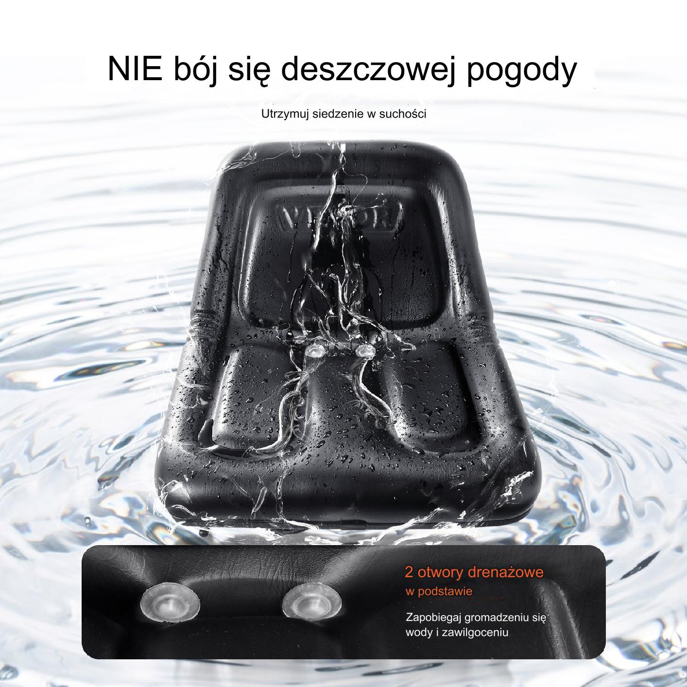 Siedzenie do traktora ciągnika kosiarki wózka - obrazek 4