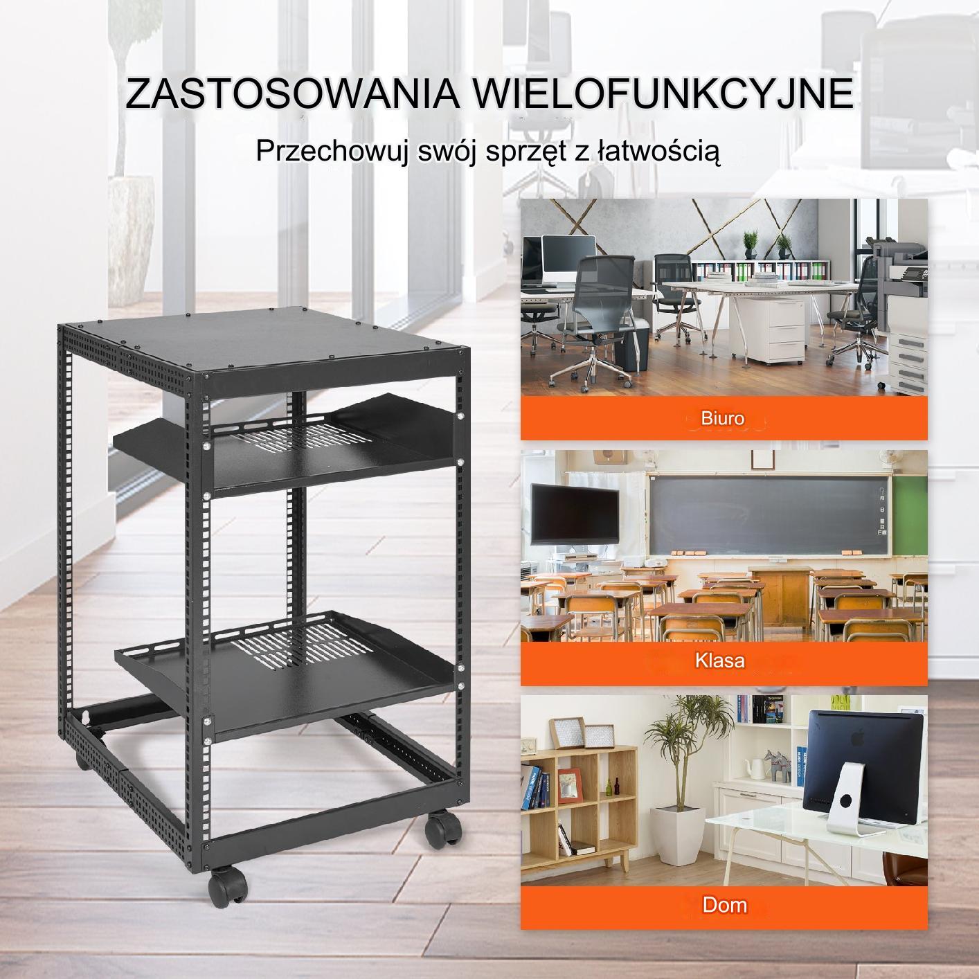 Szafa serwerowa regał serwerowy 76 cm - obrazek 6