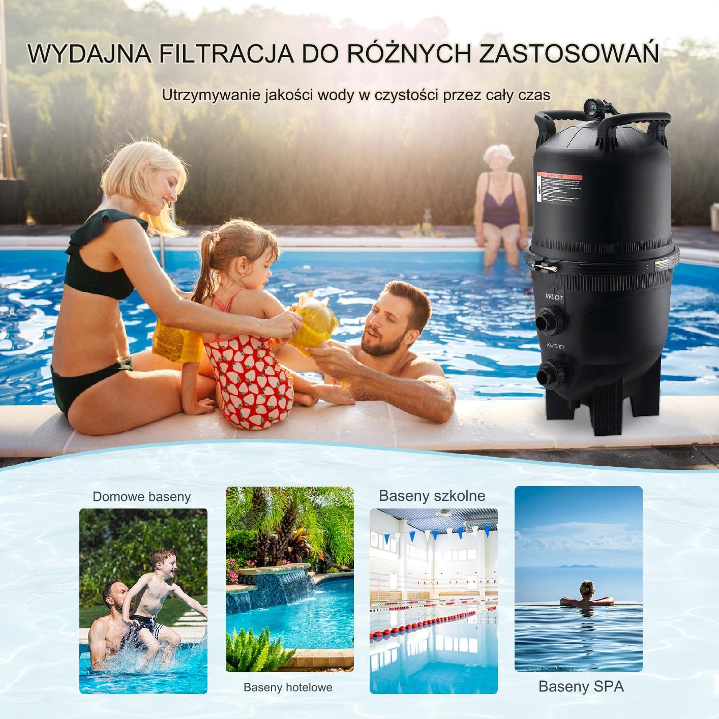 Filtr wkładany basenowy 30 m² - obrazek 5