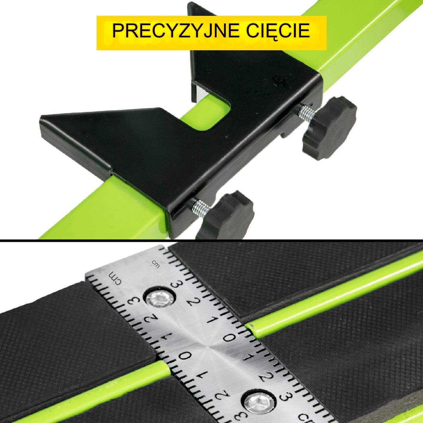 Gilotyna do cięcia płytek glazury 1200 mm ręczna przecinarka precyzyjna - obrazek 4