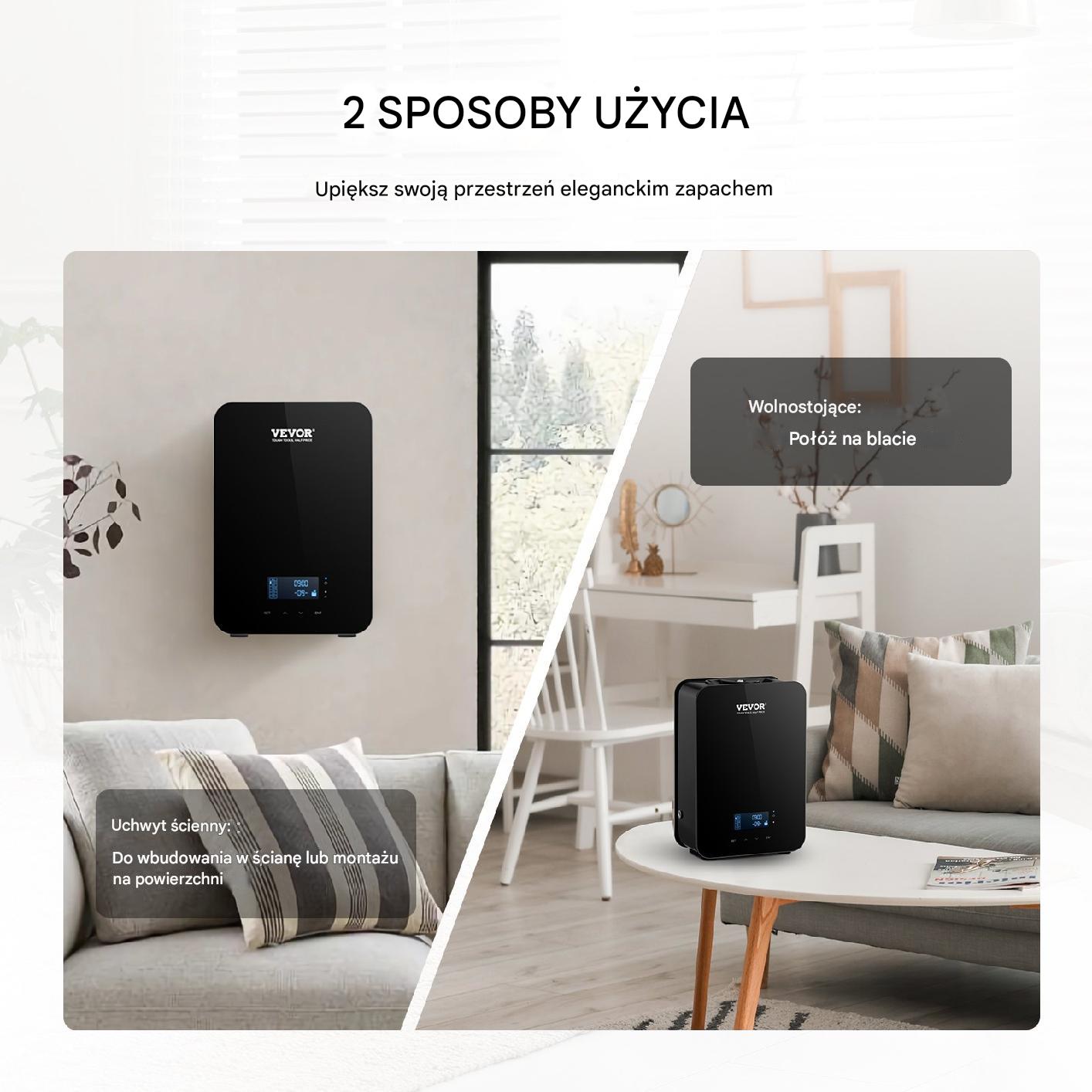 Dyfuzor Zapachowy Nawilżacz Powietrza Przemysłowy 180ml do 186 m² - obrazek 4