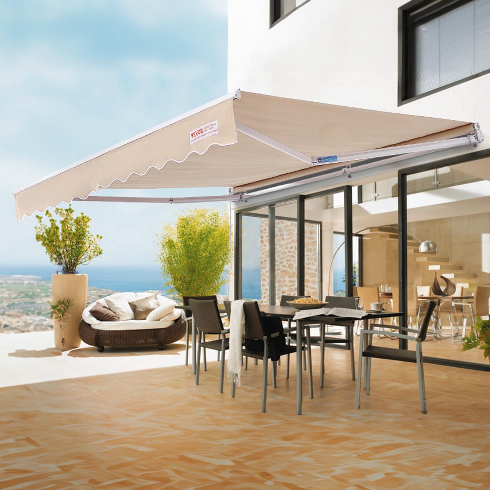 Markiza balkonowa rozporowa ogrodowa tarasowa patio 3 x 2,4 m - obrazek 8