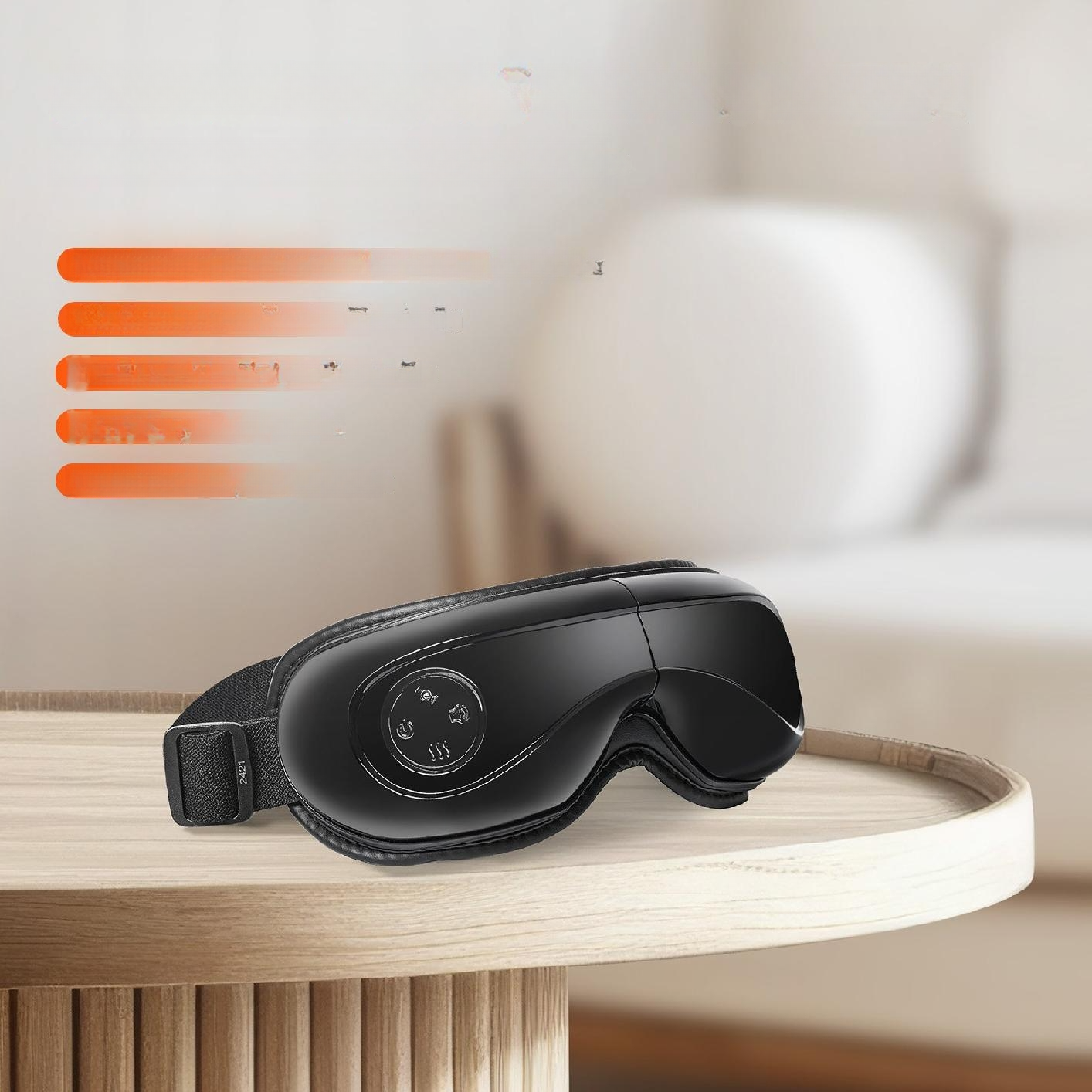 Masażer do oczu podgrzewany składany z muzyką Bluetooth - obrazek 2