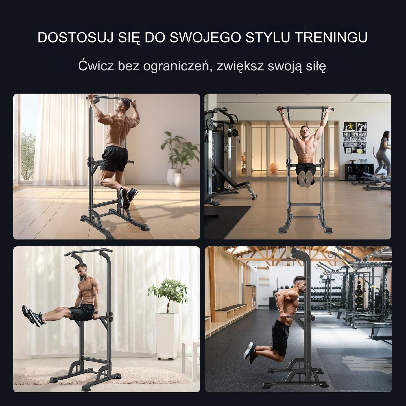 10-Poziomowy Drążek do Podciągania - obrazek 5