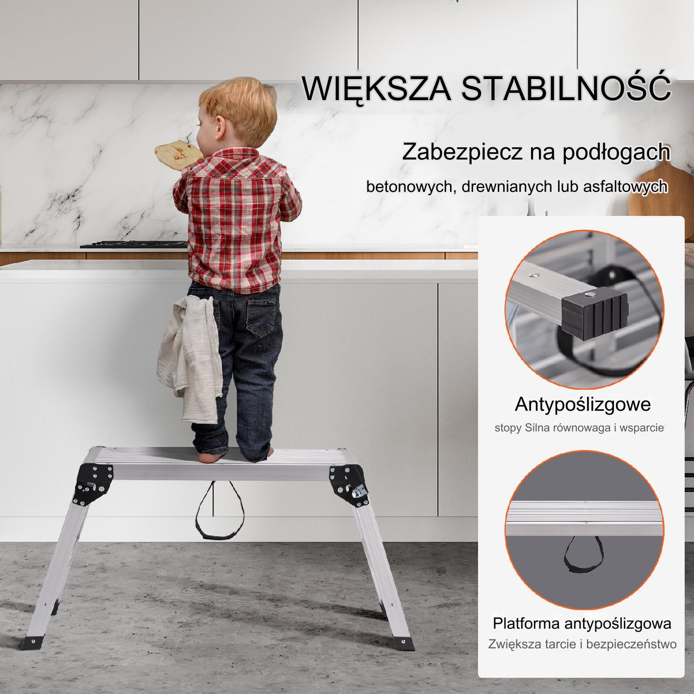 Składana Platforma Robocza o Udźwigu 150 kg - obrazek 5