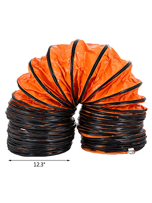Wąż kanałowy przewód wentylator wyciąg 8 m 31 cm mocny odporny Premium BHP - obrazek 2
