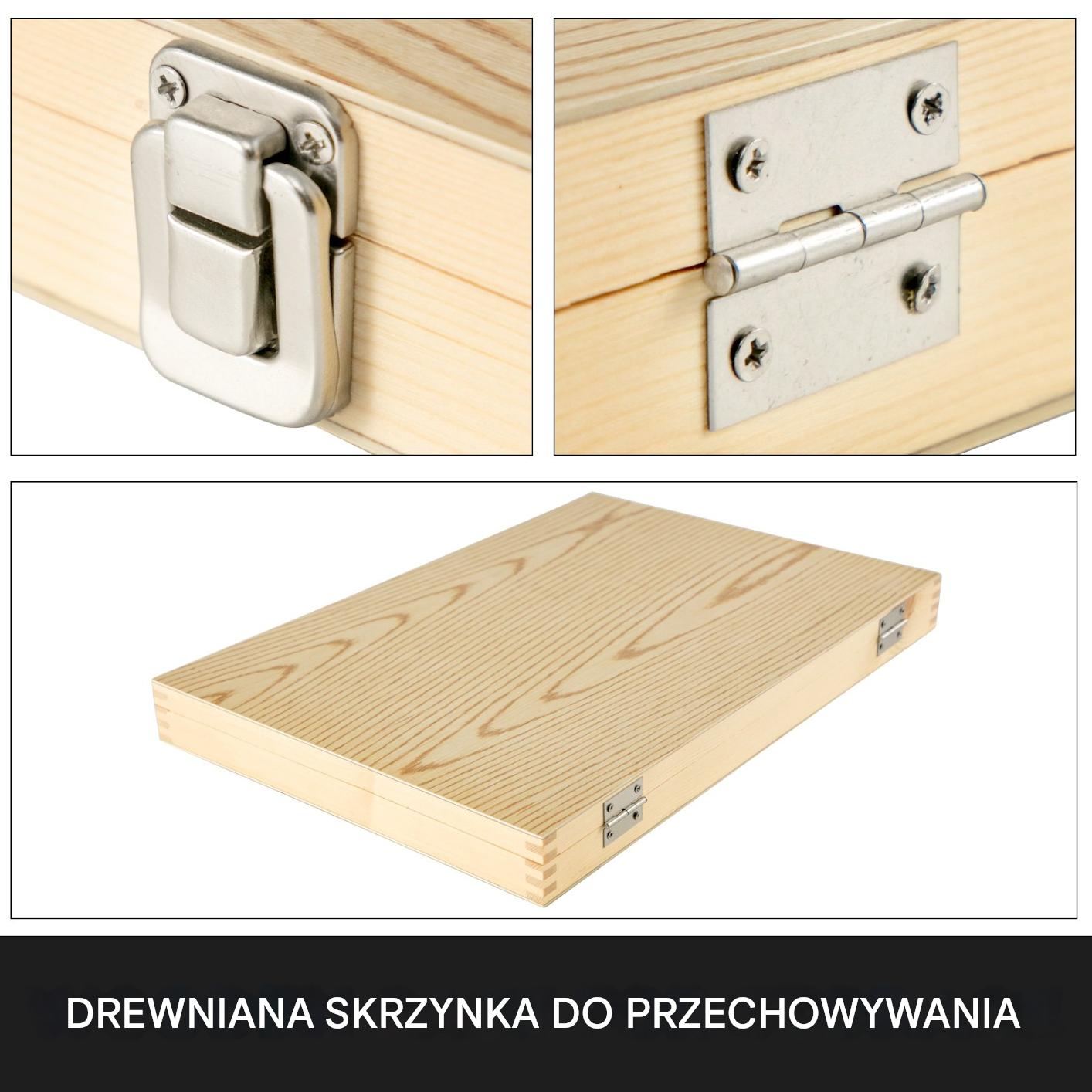 Dłuta do drewna zestaw 8szt dłuta tokarskie 7/9" rzeźba meble - obrazek 6