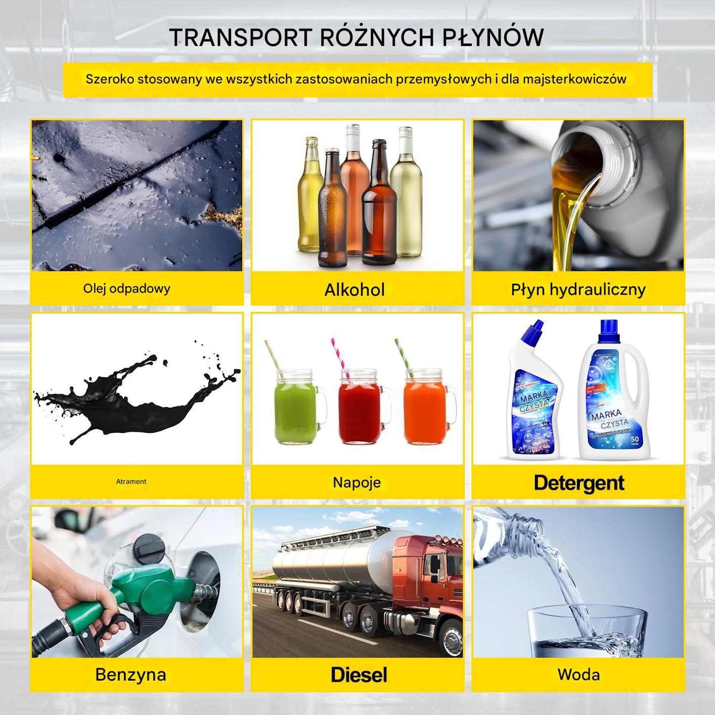 Pompa pneumatyczna dwumembranowa 132 l/min Przemysłowa wytrzymała - obrazek 6