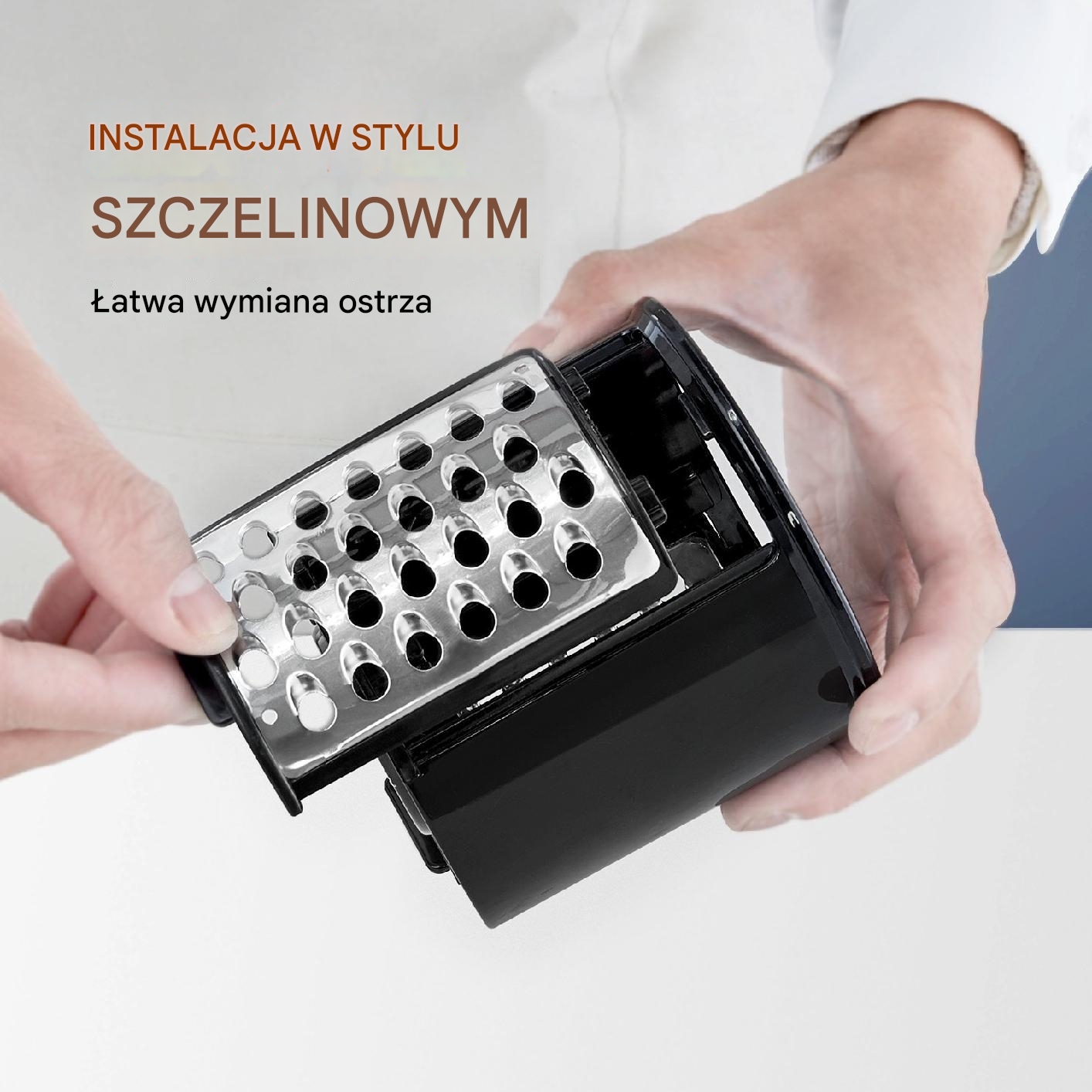 ELEKTRYCZNA SZATKOWNICA WARZYW TARKA ROZDRABNIACZ 10 cm - obrazek 6