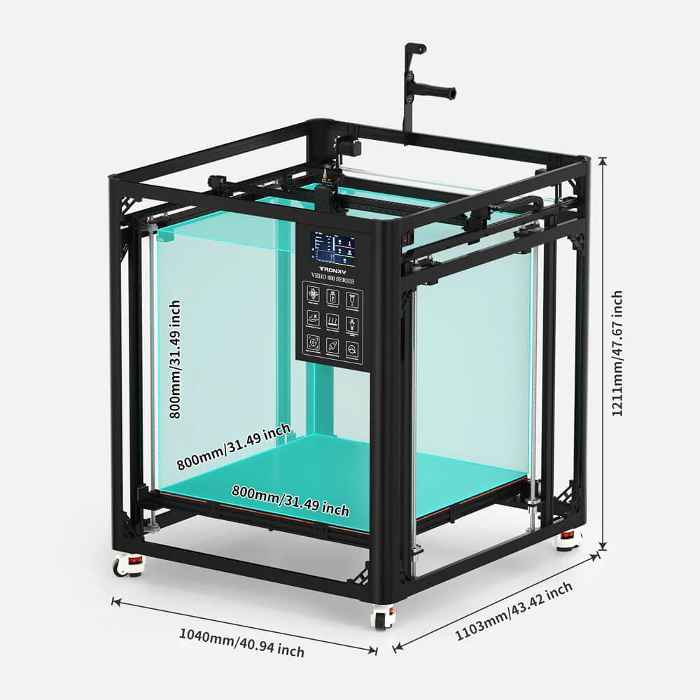 Drukarka 3D TRONXY VEHO 800 PRO - obrazek 3