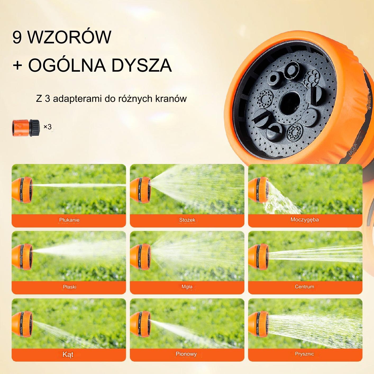 BĘBEN ZWIJACZ NA WĄŻ OGRODOWY AUTOMATYCZNY ZWIJACZ 25m - obrazek 4