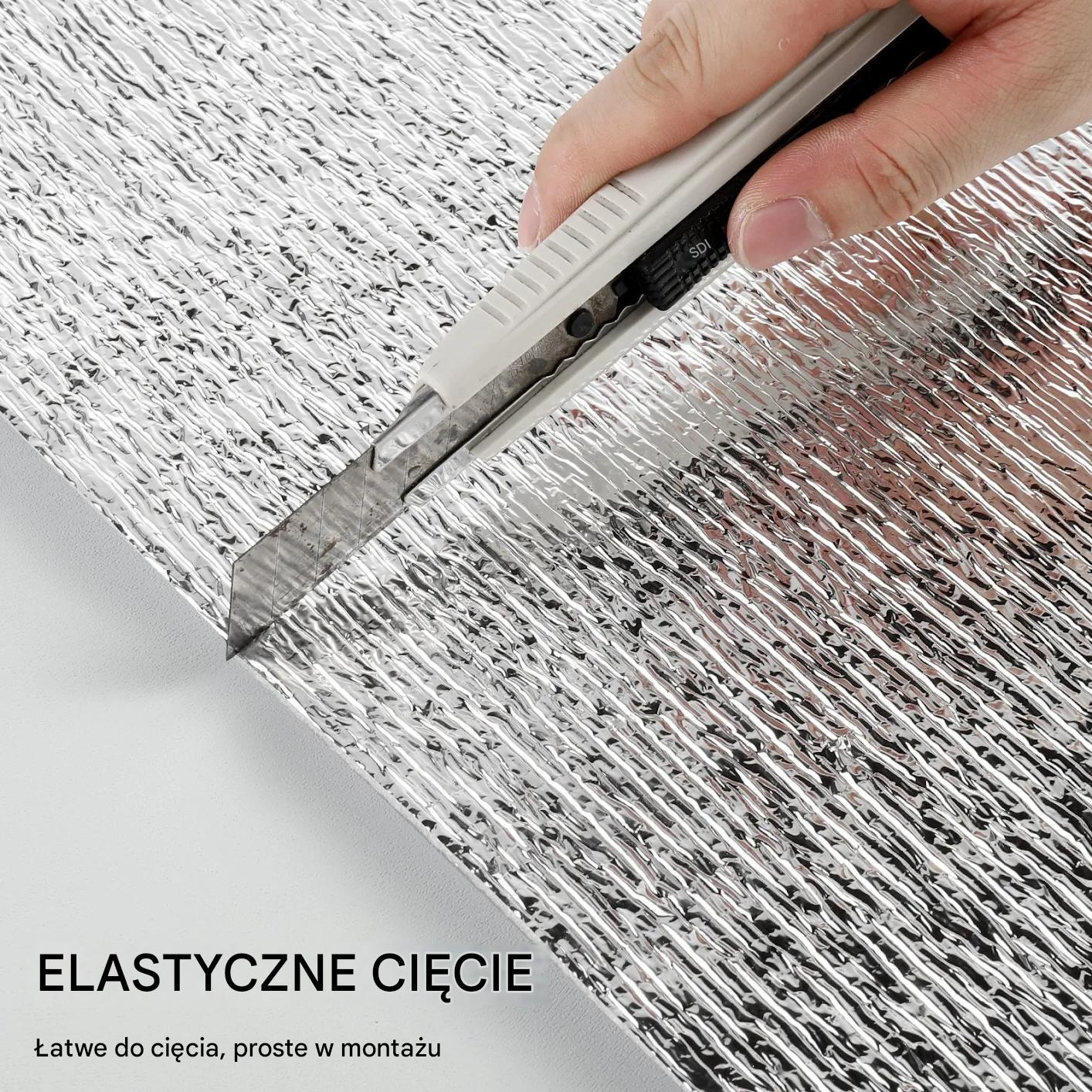 Folia termoizolacyjna 122x1524 cm dwustronna izolacja piankowa garaż dom - obrazek 6