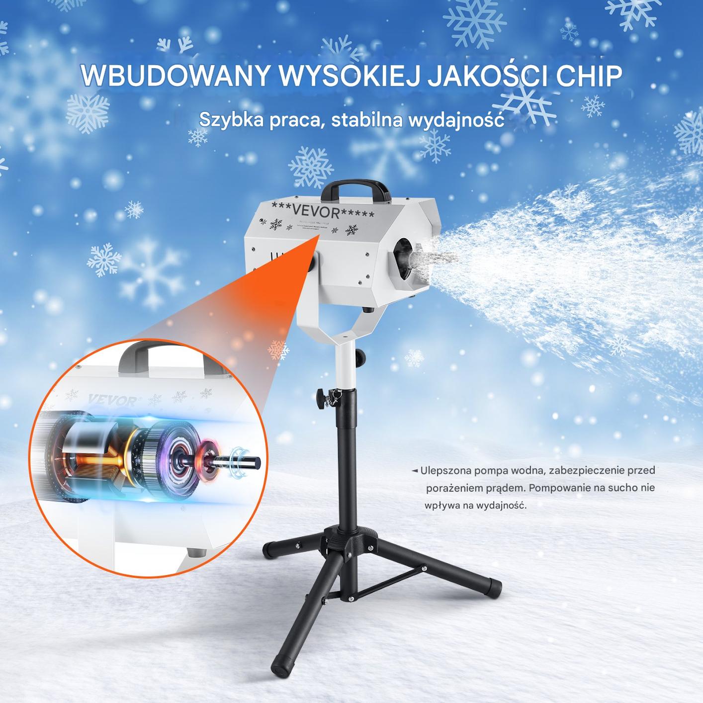 Maszyna do Sztucznego Śniegu 1200 W - obrazek 4