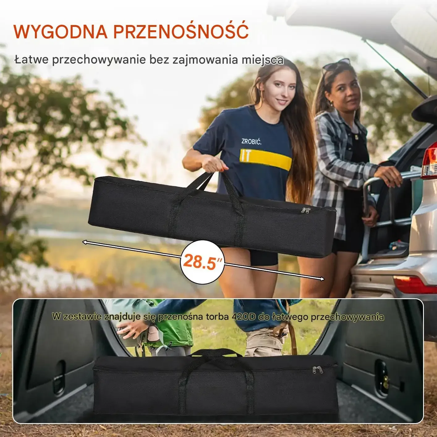 Ekran projekcyjny statyw stojak kinowy biurowy 16:9 100 cali biały premium - obrazek 5