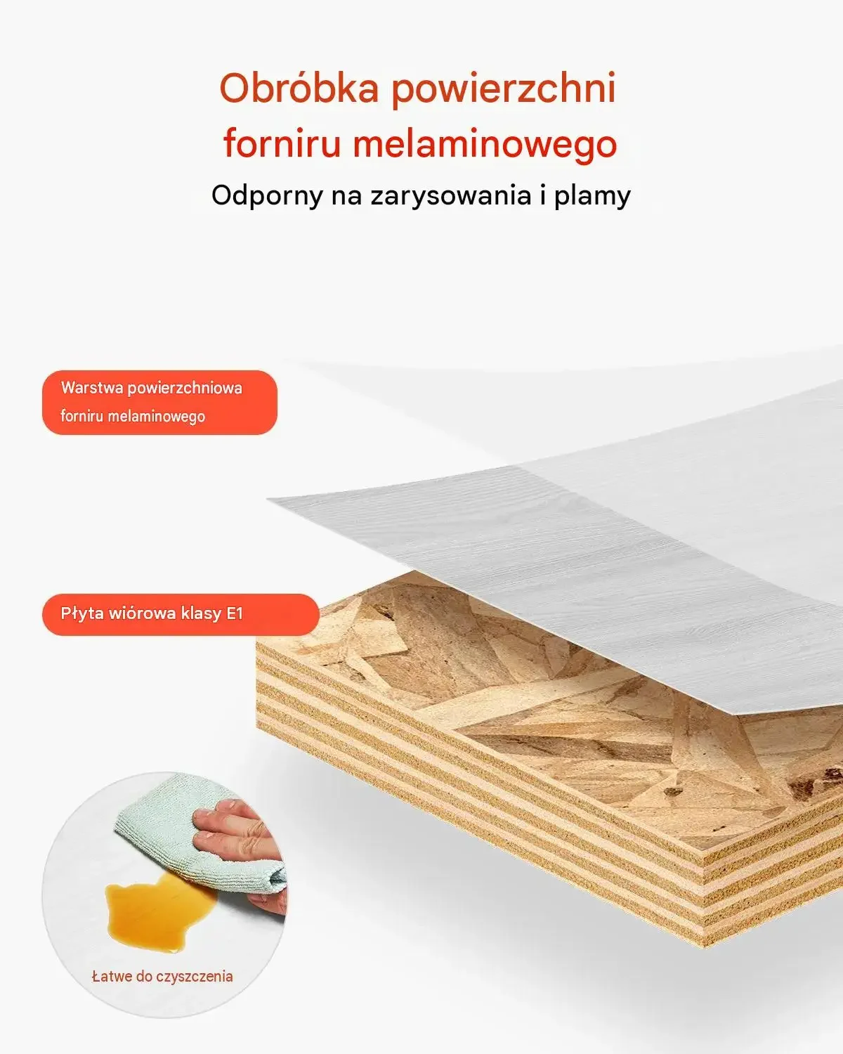 Szafka RTV wisząca biała 140 cm wytrzymała otwór kablowy router płyta 52 kg - obrazek 2