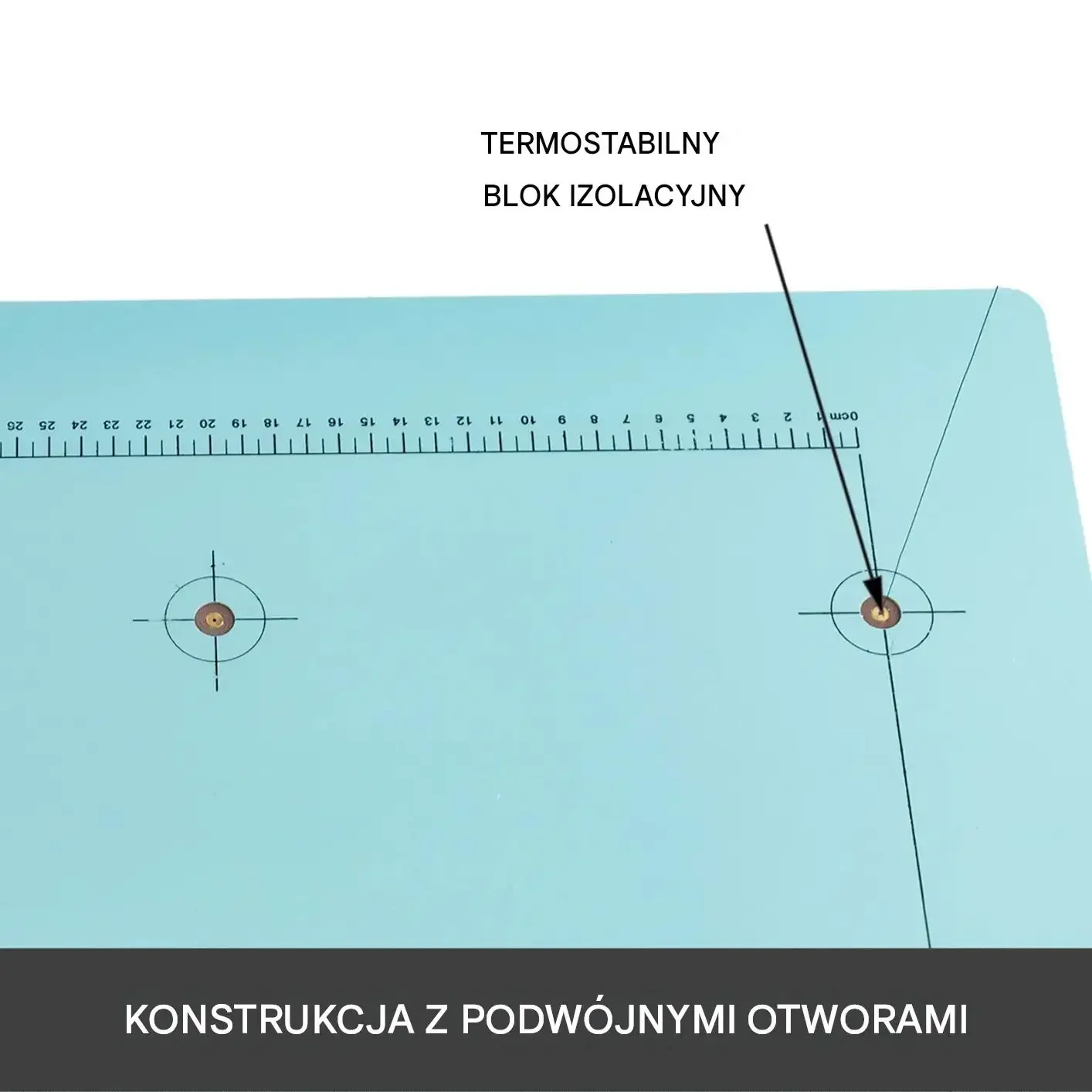 Przecinarka styropianu drut oporowy gilotyna pianka blat 46 cm kątowa - obrazek 3